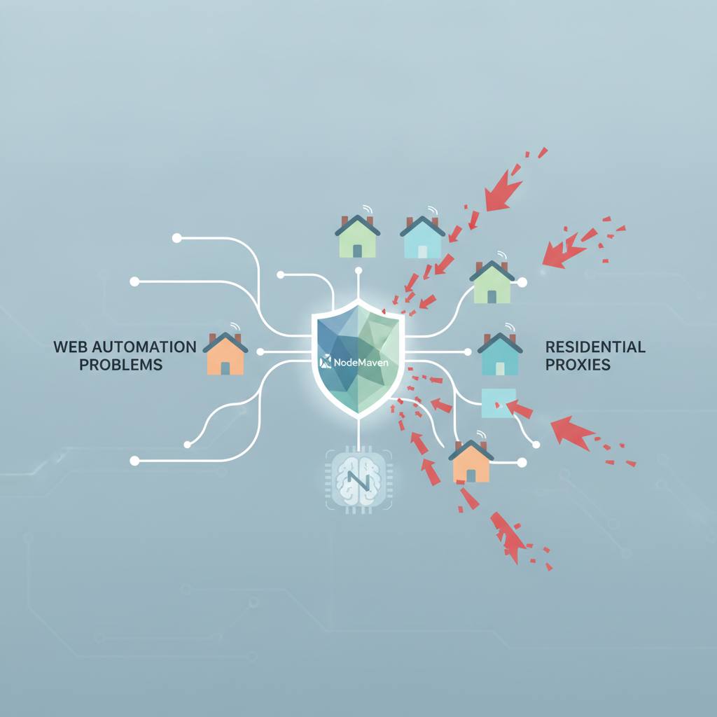 How NodeMaven Residential Proxies Solve Web Automation Problems