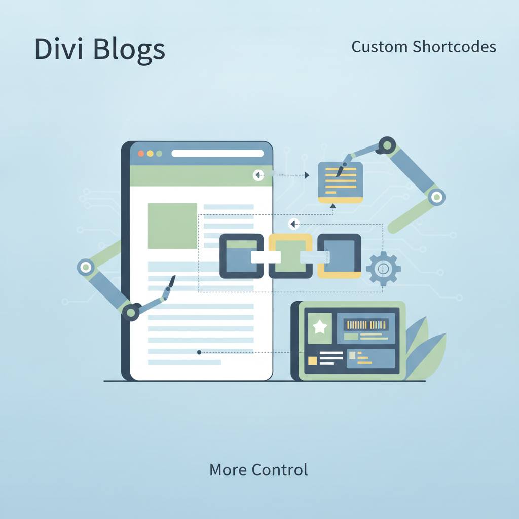 Rebuilding Divi Blogs: Why Custom Shortcodes Offer More Control