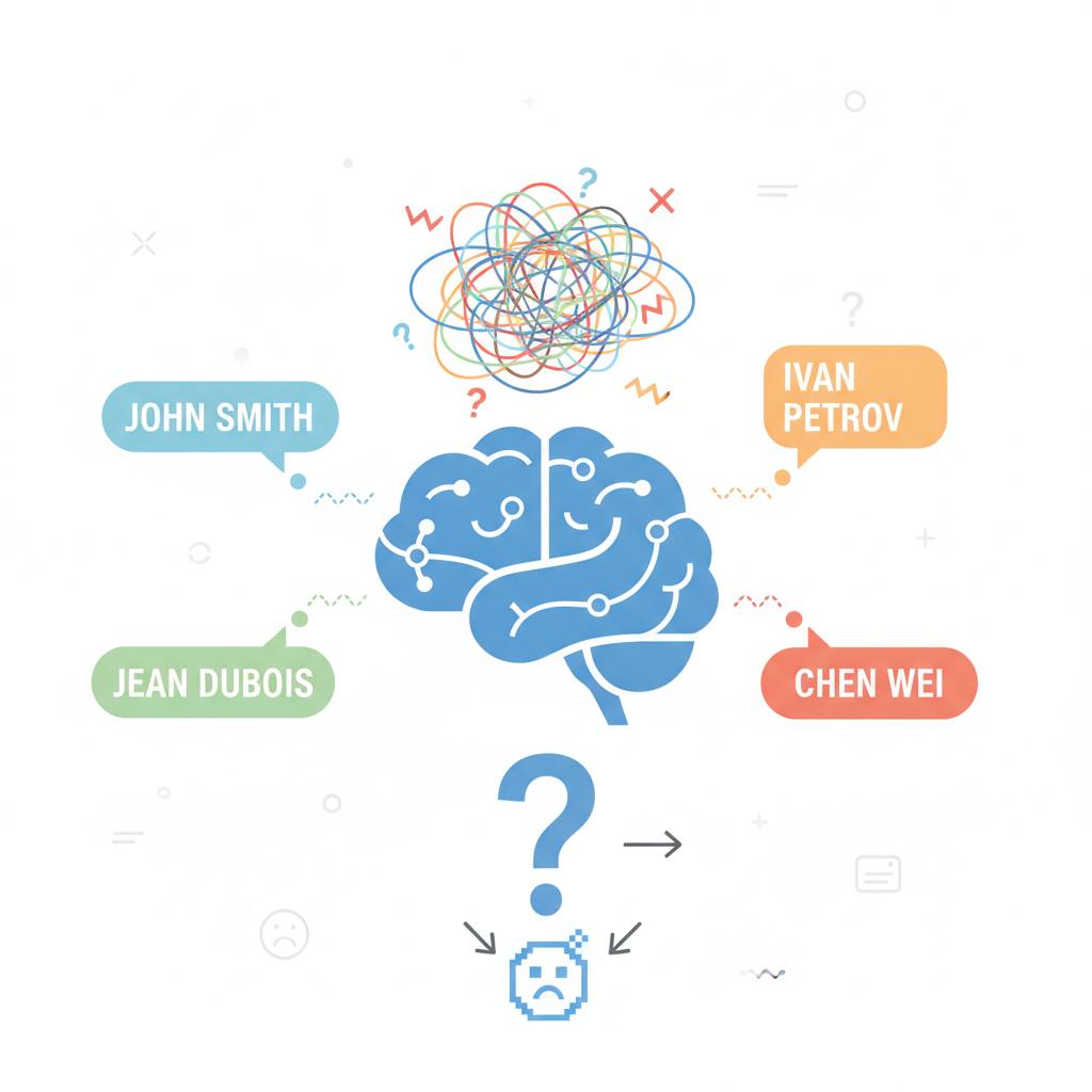 Why Knowledge Graphs Get Confused by Names in Different Languages