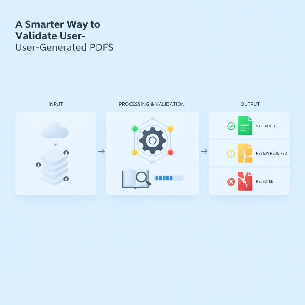 A Smarter Way to Validate User-Generated PDFs with Three States