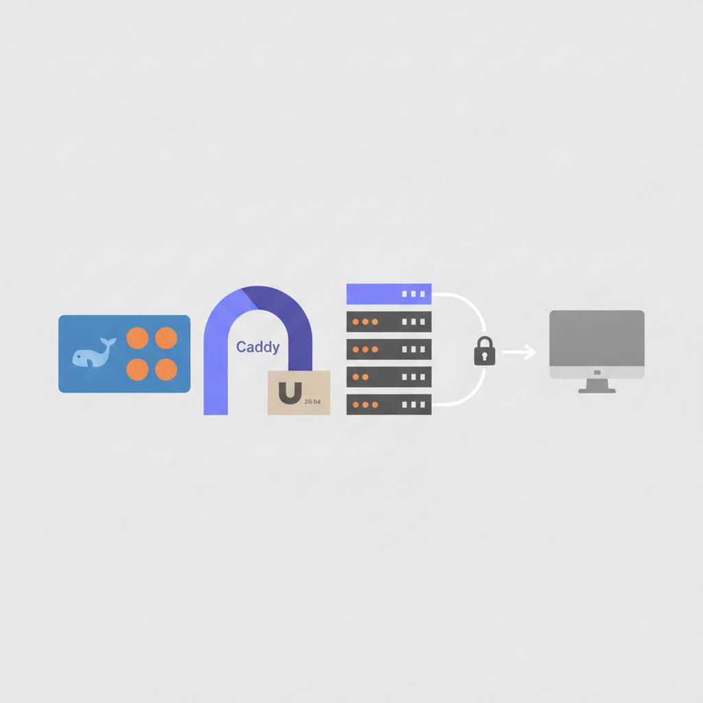 Simplify Docker Container Access with Caddy on Ubuntu 26.04
