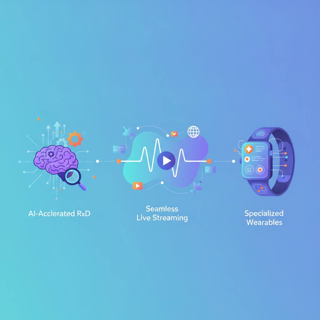AI-Accelerated R&D, Seamless Live Streaming, and Specialized Wearables: The Future Within Reach