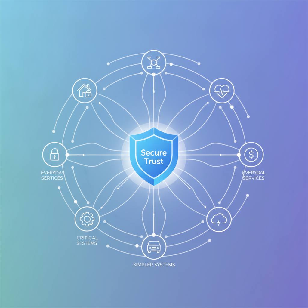 Future Tech: Secure Trust and Simpler Systems for Everyday Critical Services